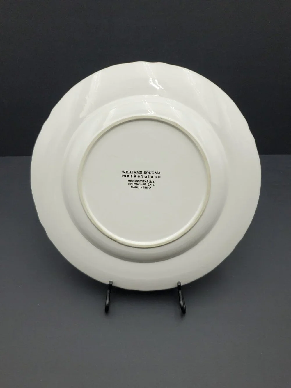 Williams-Sonoma Marketplace Rooster Dinner Plates Embossed Rooster Dinner Plates